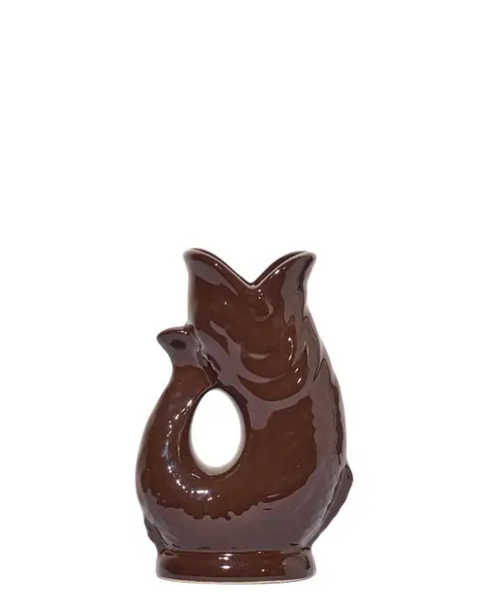 The Original Gluggle Jug - Pitcher Vase - Mini - Cocoa