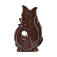 The Original Gluggle Jug - Pitcher Vase - Mini - Cocoa