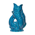 The Original Gluggle Jug - Pitcher Vase - Mini - Petrol