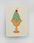 Canonbury Press - Mint Chantilly Cream Greeting Card