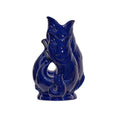 The Original Gluggle Jug - Pitcher Vase - Mini - Cobalt Blue