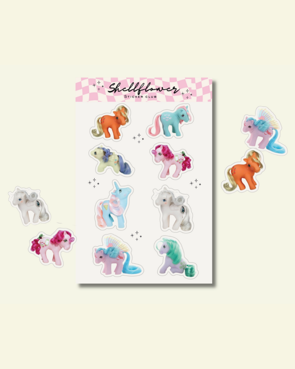 Shellflower - My Little Pony - Sticker Sheet