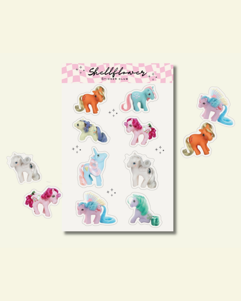 Shellflower - My Little Pony - Sticker Sheet