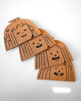Natali Koromoto - "Dog Person" Set of Four Cork Coasters