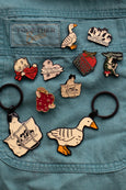 Stay Home Club - Fowl Pin