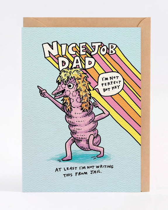 Wally Paper Co Cards - Nice Job Dad