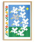 KIBLIND Atelier - Joe O'Donnell - Nine Birds - A3 Poster