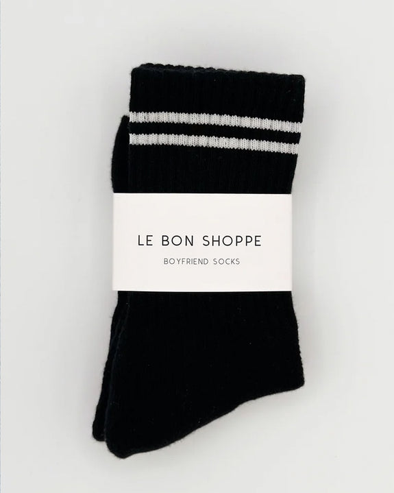 Le Bon Shoppe - Boyfriend Socks - Noir