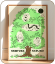 Hannah-Michelle Bayley - Nurture Nature - A3 Print