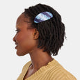 Chunks - Oval Barrette in Ripple