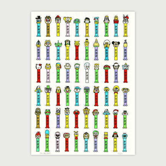 Jumbo Press - Pez A3 Print (Limited Edition)