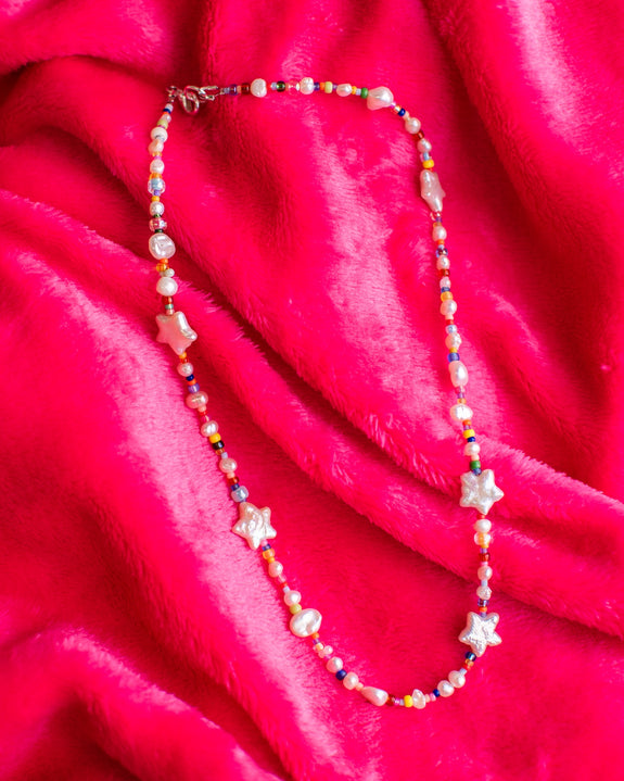 Emily Green - Star Pearl Necklace