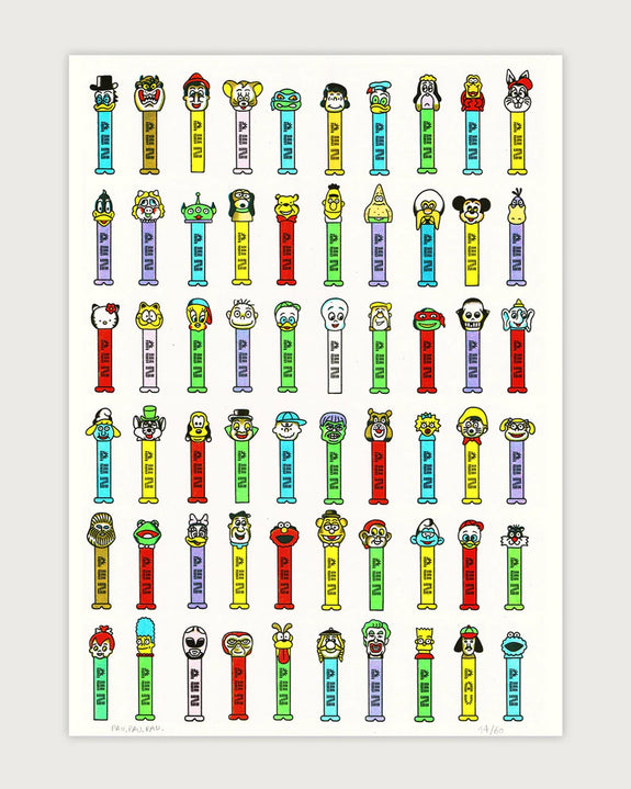 Jumbo Press - Pez A3 Print (Limited Edition)