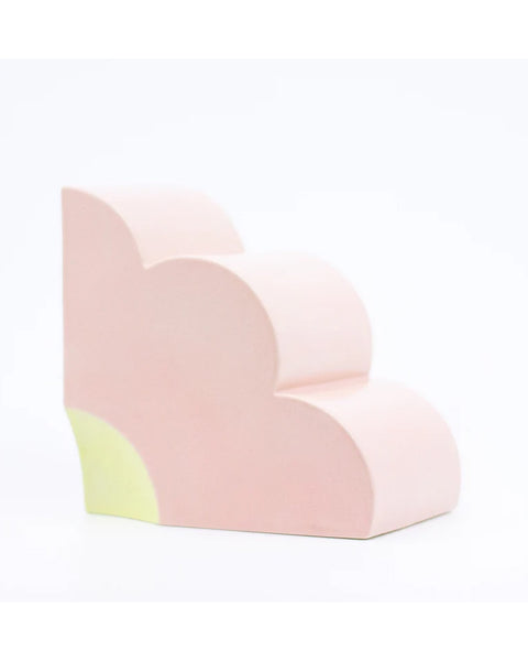 Shuh - Quarter Flower Bookend - Pink