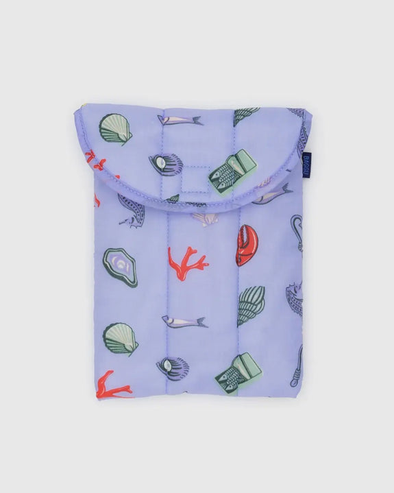 Baggu - Puffy Tablet Sleeve 8" - Sea Charms
