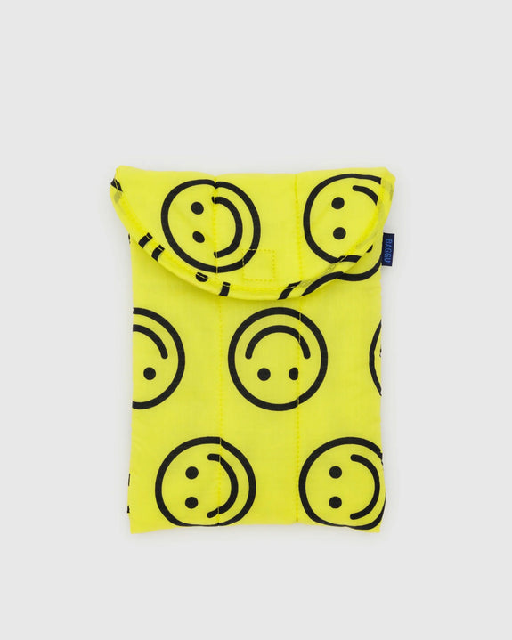 Baggu - Puffy Tablet Sleeve 8" - Yellow Happy