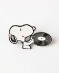 Peanuts - Music Is Life Pin - Record