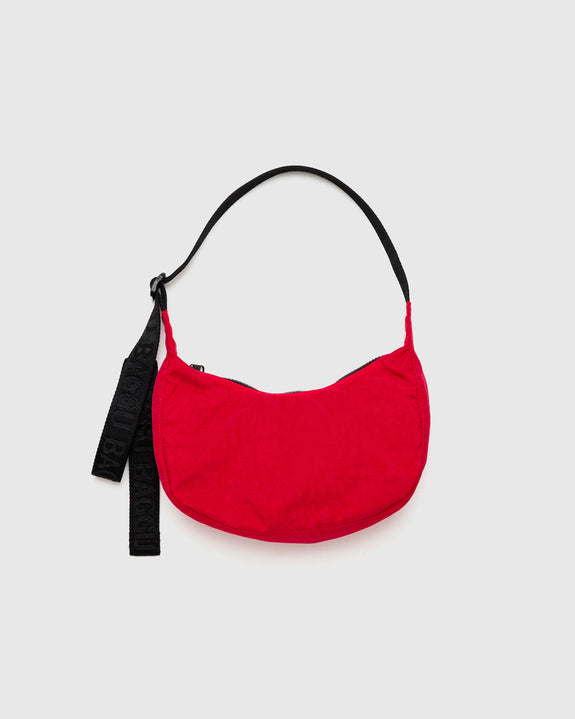 Baggu - Small Nylon Crescent Bag - Candy Apple