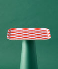 Wrap - Birch Serving Tray - Red Gradient Check Mini