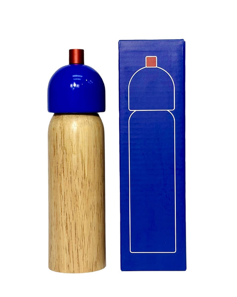 Maegen - Salt or Pepper Grinder - Navy & Red Medium