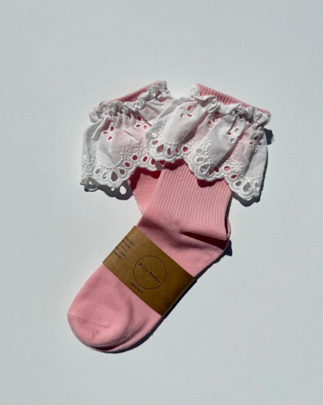 Billy Bamboo - Lace Colour Socks - Sakura