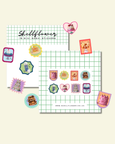 Shellflower - Food Washi Sticker Flakes