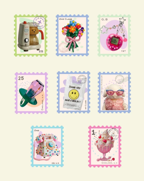 Shellflower - Millenial Washi Flake Stickers
