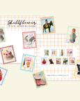 Shellflower - Stamps Washi Flake Stickers