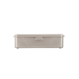 Toyo - Trunk Shape Steel Stackable Toolbox T-190 - Silver