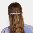 Chunks - Skinny Wave Barrette - Periwinkle