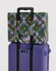 Baggu - Small Cloud Carry On - Green Star Plaid *PRE-BOOK dispatch after Oct 16th *