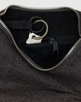 Baggu - Small Crescent Bag - Washed Black Denim