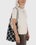 Baggu - Small Nylon Sling - Mixed Plaid
