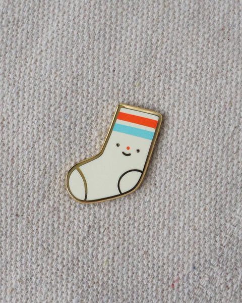 Natamori - Sock - Enamel Pin