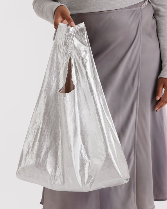 Baggu - Standard - Chrome Metallic