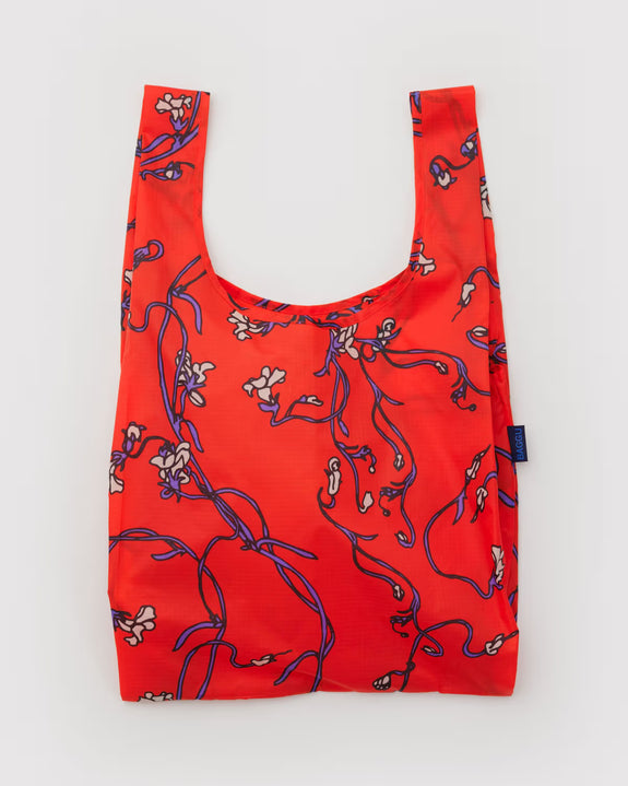 Baggu - Standard - Red Snapdragon