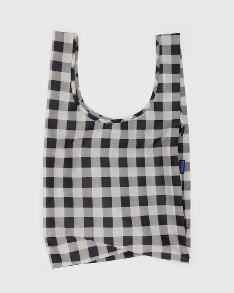 Baggu - Standard - Black & White Big Check