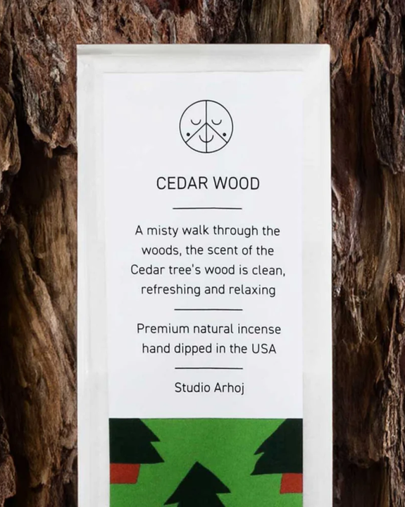 Studio Arhoj - Incense - Cedar