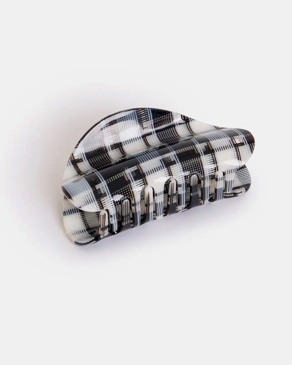 Chunks - Suki Claw - Black + White Plaid