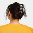 Chunks - Suki Claw - Black + White Plaid