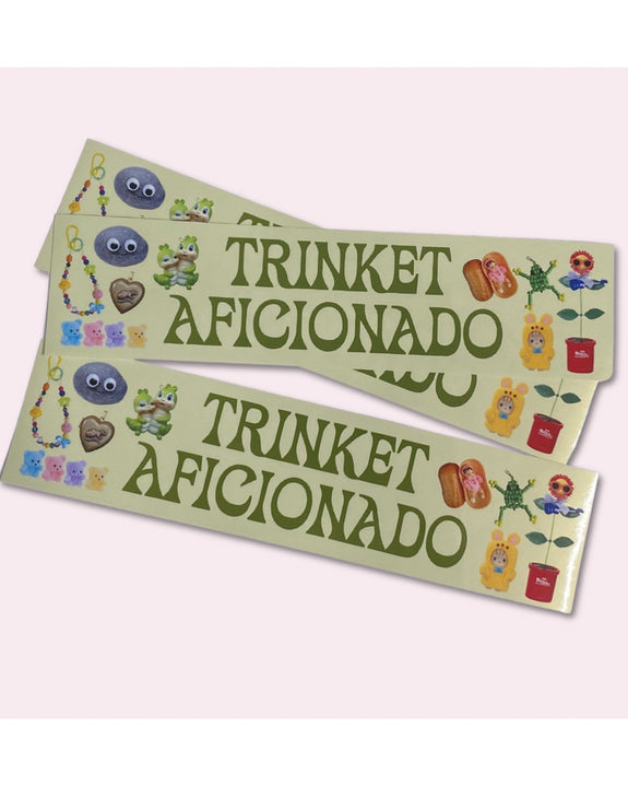 Carla Adams - Trinket Bumper Sticker