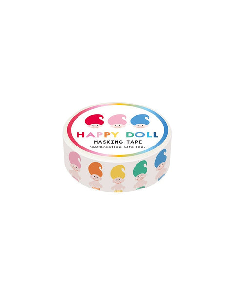 Happy Doll - Washi Tape – Pinky's Melbourne