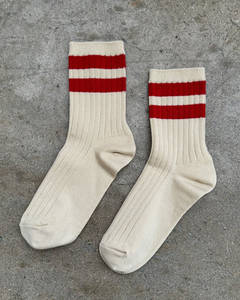 Le Bon Shoppe - Her Socks - Varsity Red