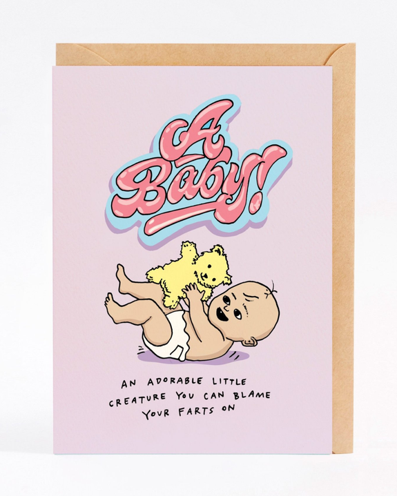 Wally Paper Co Cards - Blame the Bebe
