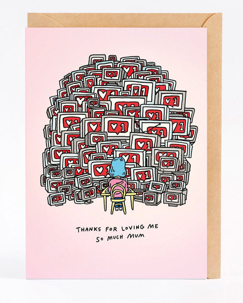 Wally Paper Co Cards - Love Me So Much