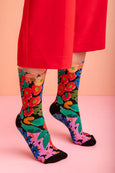 Julie White - Bush Bloom Socks