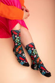 Julie White - Flower Dance Socks