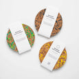 Yod and Co - Speckled Round Cork Coasters Set of 4 - Yellow