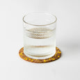 Yod and Co - Speckled Round Cork Coasters Set of 4 - Yellow