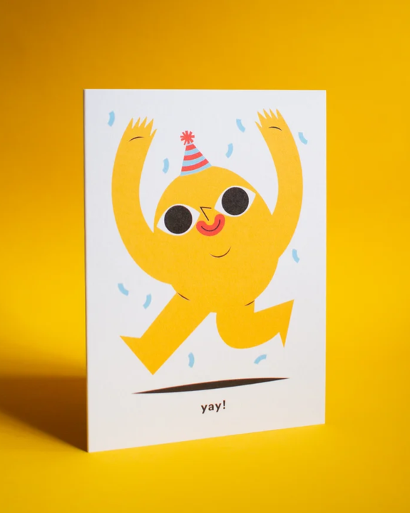 Samantha Curcio - Greeting Card - Yay!